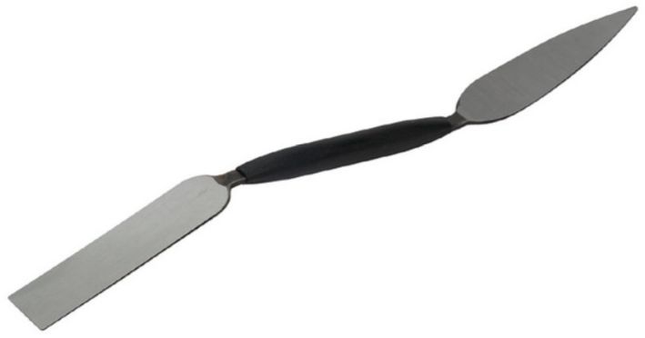 Stukkatureisen, Blätter geschliffen B= 15mm, flach/spitz - Bauwerkzeuge
