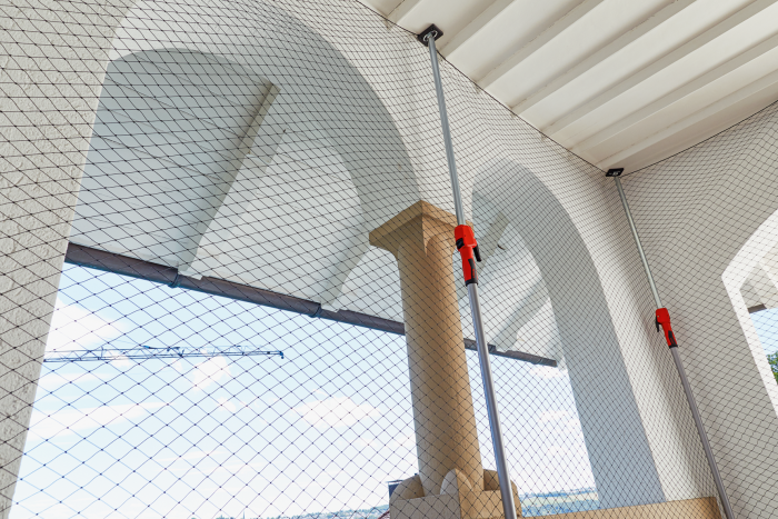 BESSEY Deckenstütze STE370 207- 370cm, Tragkraft bis 65kg, mit Pumpgriff - Bauwerkzeuge