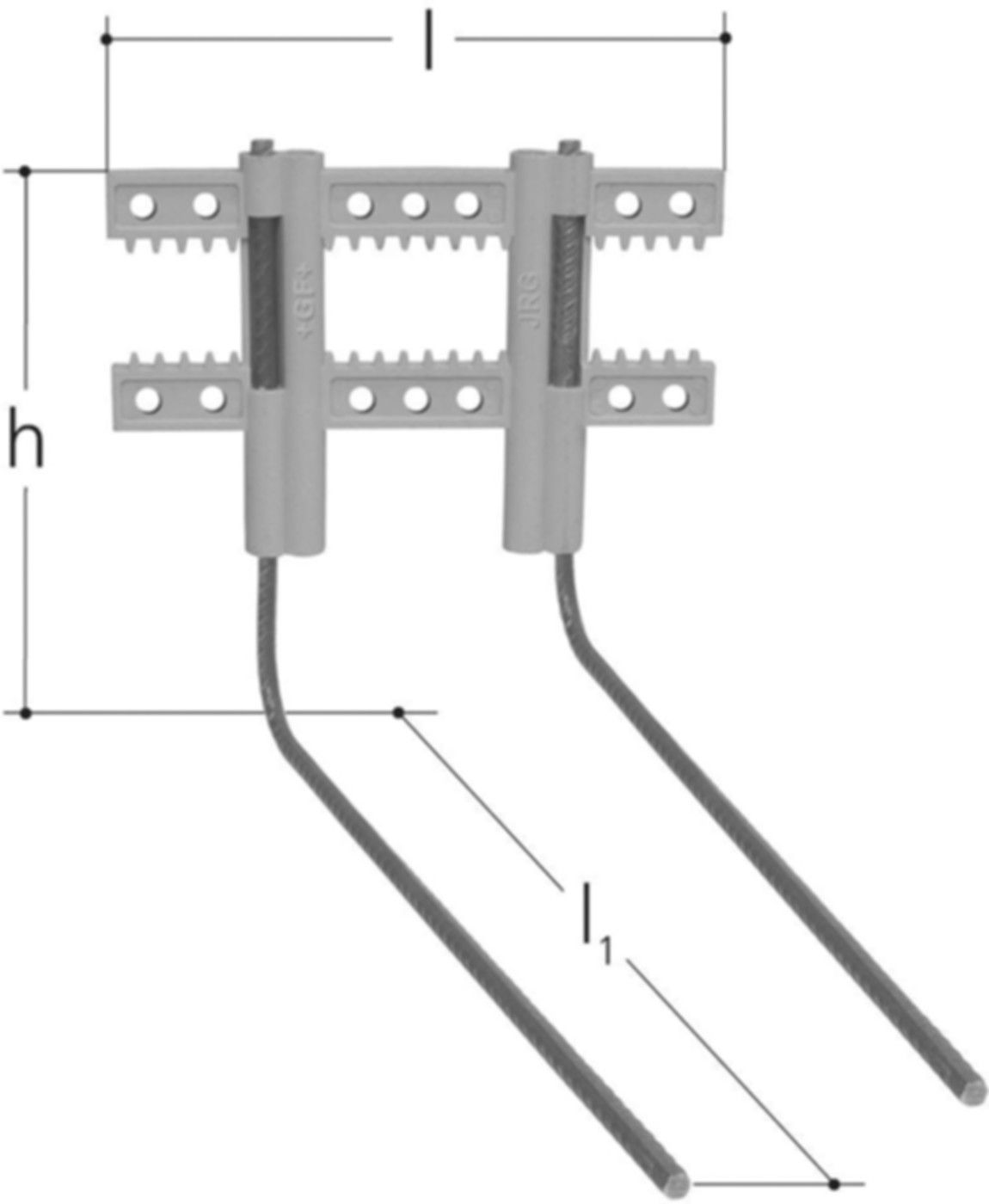 Rohrstützen +GF+ JRG Sanipex