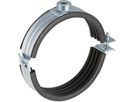 Rohrschelle mit Dämmeinlage d 125mm G/M 1/2"/M10 312.812.26.1 - Geberit-PE-Formstücke