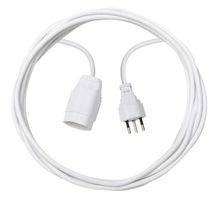 BRENNENSTUHL Verlängerungskabel 3m, TD 3x1 mm², Weiss - Stromverteilung