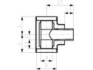 COOL-FIT T-Stück vorisoliert 110x160mm 738 204 114 - GF COOL-FIT 2.0