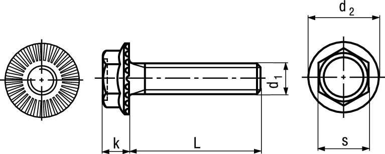6-kt Schr VERBUS RIPP® St 100 ZL BN9727 M5x16 - Bossard Schrauben