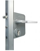 LOCINOX Torschloss, LARQ30, verstellbar Ø 33-42-48 und 33-40-50mm, Art. 672.033 - Drahtgeflecht und Zubehör