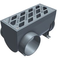 Nennweite 200mm T-Anschlusselement 50cm