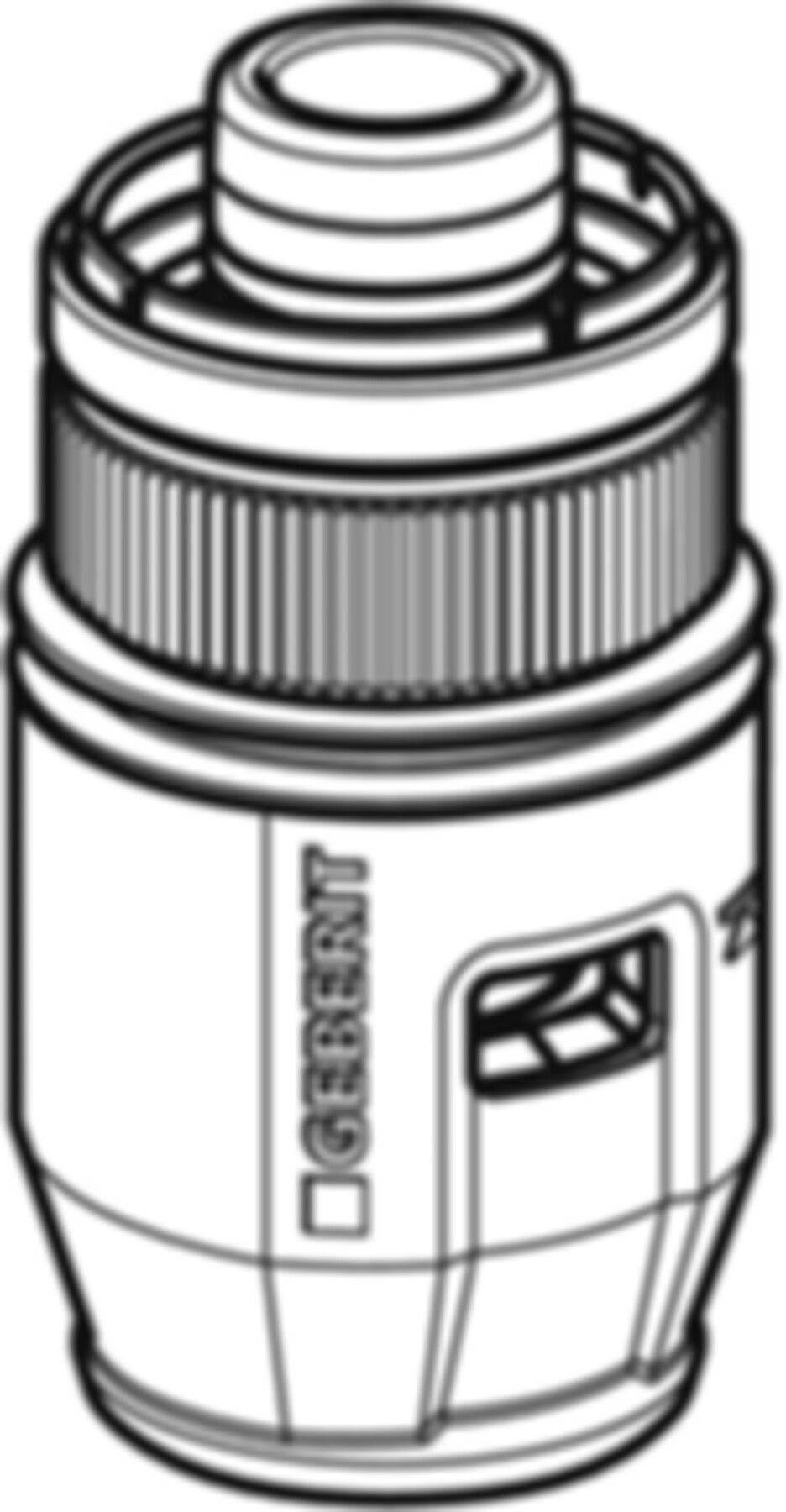 Schnellkupplung 20mm M25 651.652.00.1 - Geberit-Push Fit-Formstücke