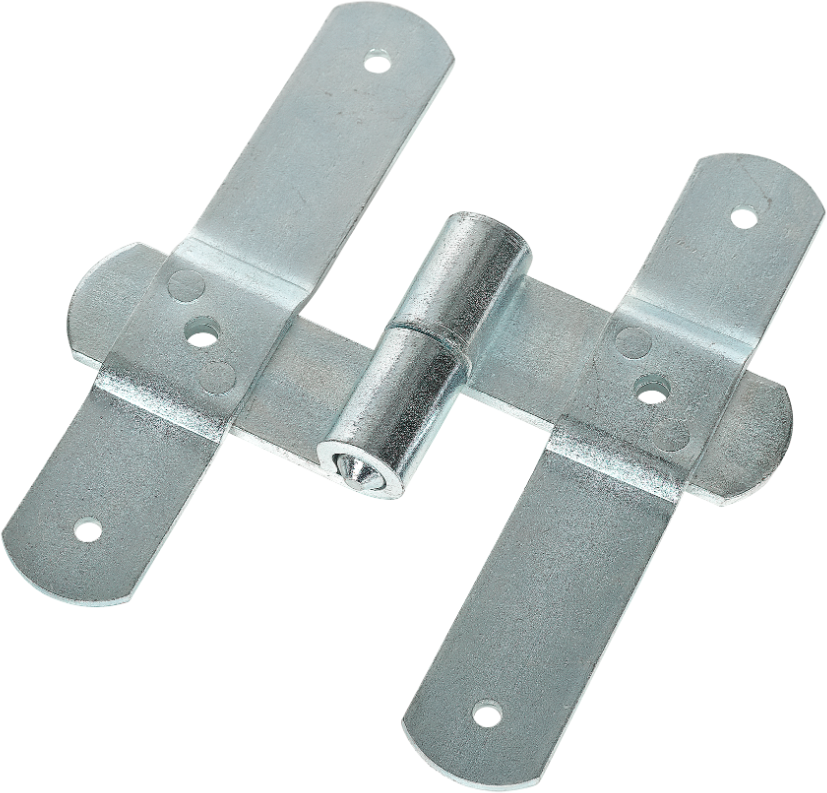 SANER Mittelbandscharnier, links ø11mm, 160x90mm, verzinkt - Jalousiebeschläge