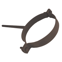 Braun HG 12 cm 140 mm 244 schwere Ausführung - Plastifizierte Sockelrohrschellen