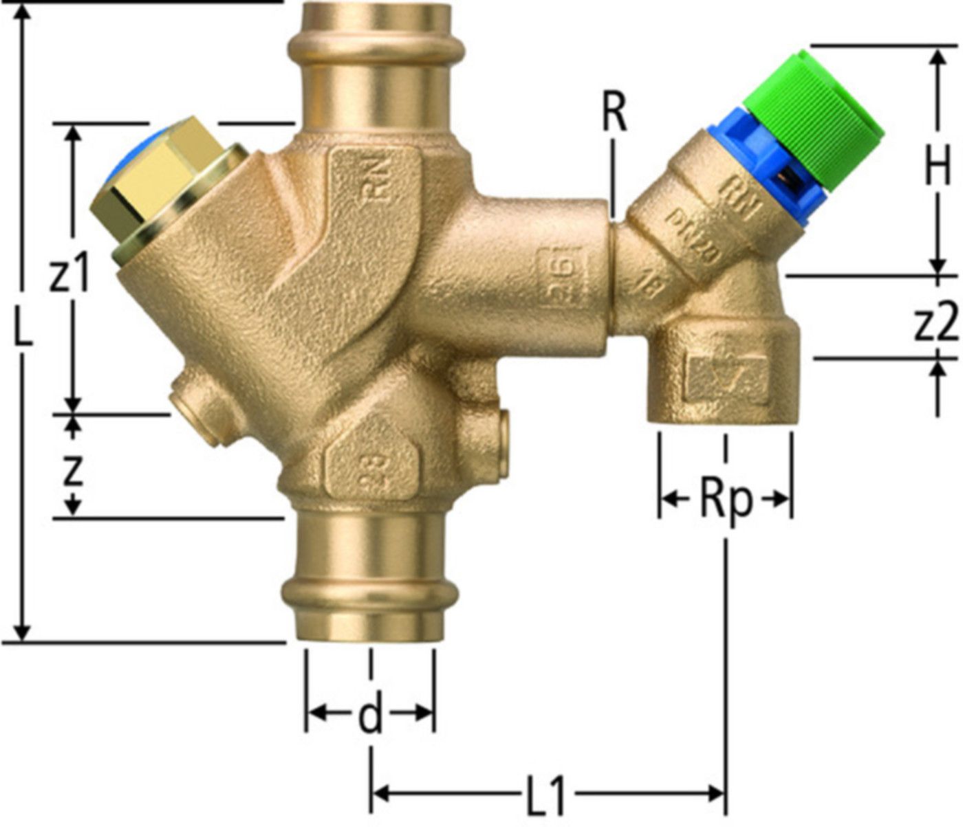 Sicherheitsgarnituren NUSSBAUM Optipress-Aquaplus