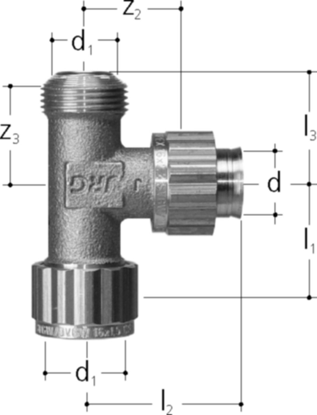 T-Stücke +GF+ JRG Sanipex