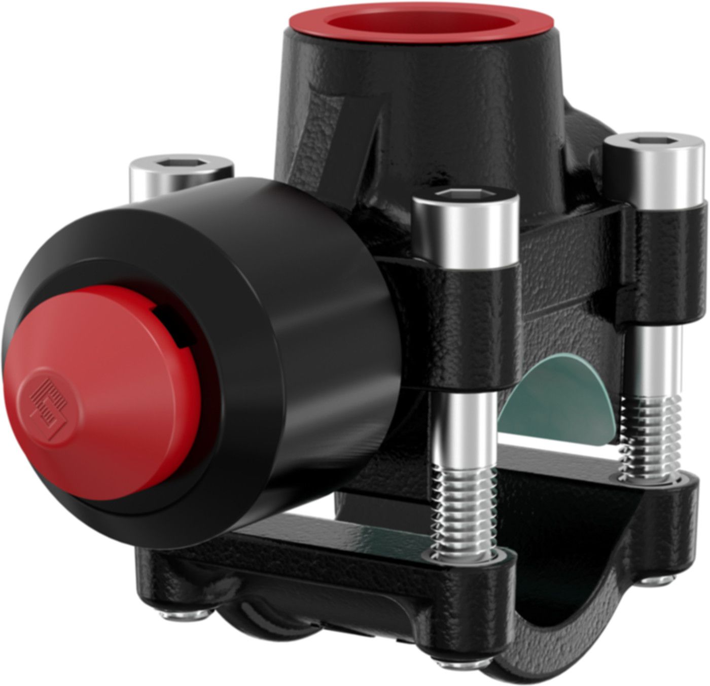 Abzweig-T-Stücke, Temperguss FLAMCO T-Plus PN 25