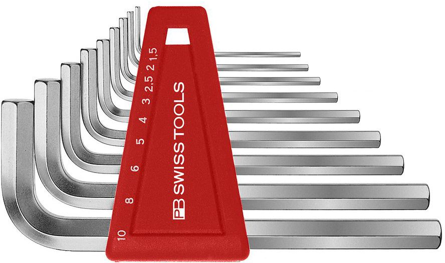 PB Stiftschlüssel-Satz PB 210 H-8, 8-tlg., 1.5 - 8 mm - Schraubenzieher