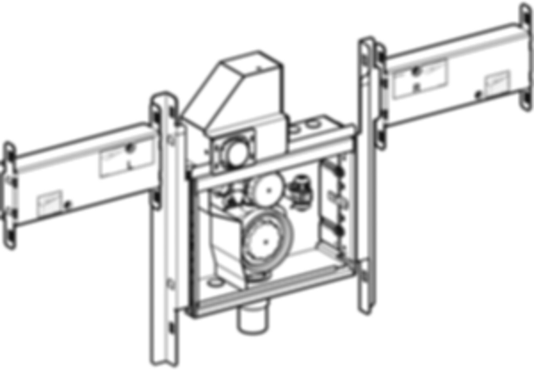 Set für ONE Waschtisch 74cm x 24.5cm 461.482.00.1 - Geberit-GIS