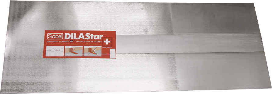 Dilastar 1Kopf verdeckt 1300 mm 493 "SOBA" mattplus - Dilatationen