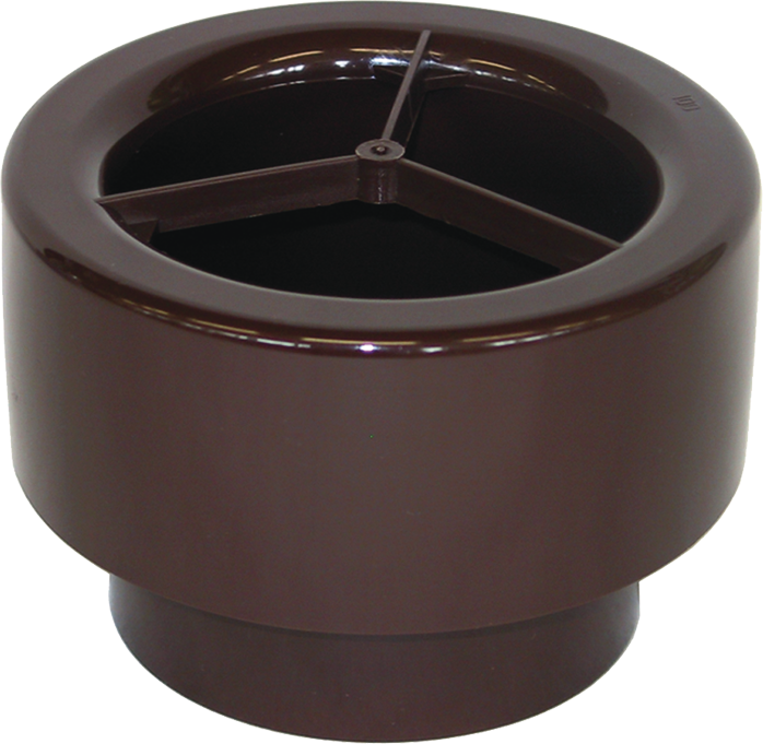 Abschlusszargen braun 95 X 155 mm 336 NW 120 zu Geb.125 - Kunststoff Spenglerei-Artikel