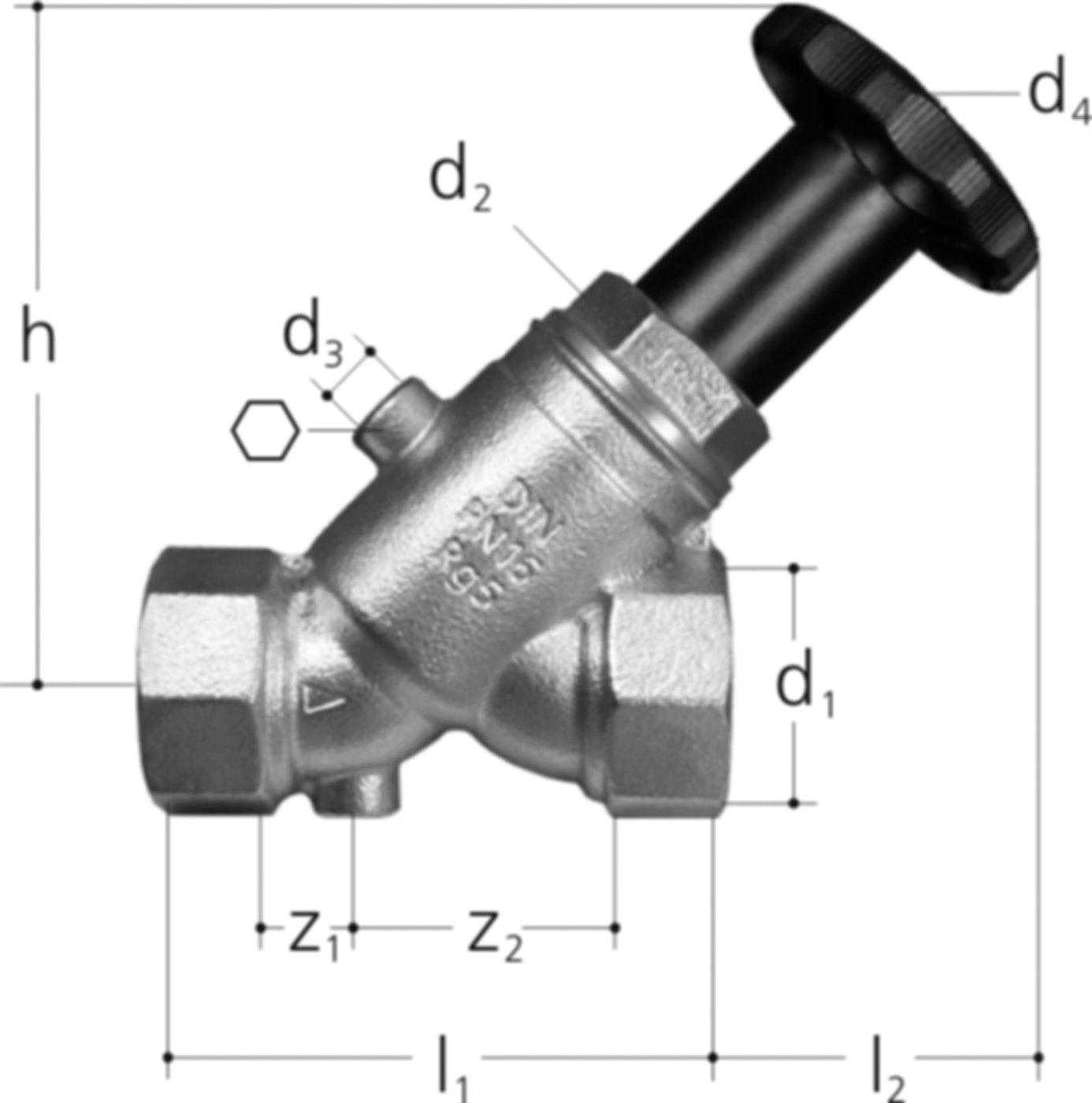 Schrägsitzventile +GF+ JRG LegioStop
