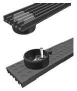 Rinnenelement 50cm mit Stutzen