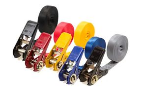 SPANSET Zurrgurte, 1tlg. mit Ratsche L=5m, B=25mm, 750 daN - Hebewerkzeuge