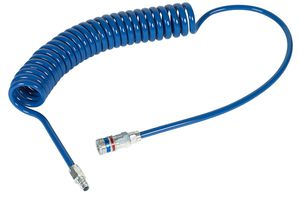 CEJN Duckluftspiralschlauch Set PUR eSafe Serie 320 ø 6.5x10 4 m - Druckluftschläuche, Aufroller