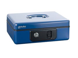 Geldkassette 86x230x185 De Luxe 3 Blau - Schlüsselzubehör