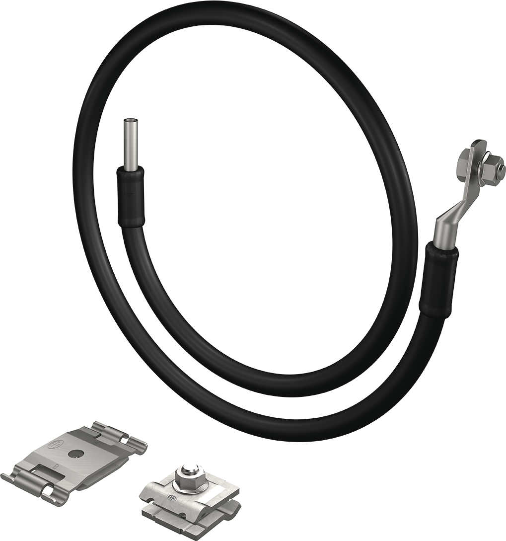 Seilanschlusset Inox A2 AF 280.103.010 / FL 15 - AF Blitzschutzprogramm