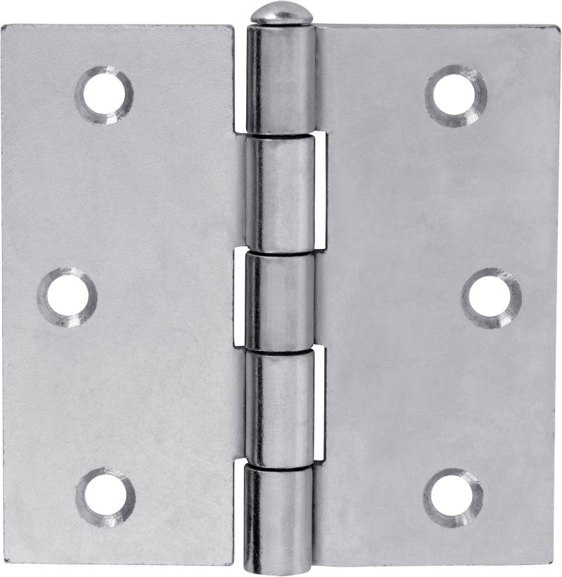 CHARMAG Scharnier schwer, mit losem Stift HxB=75x77mm, verzinkt - Scharniere, Verschlüsse und Zubehör