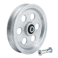 WEBI Schiebetorrolle, mit Kugellager D=120mm, verzinkt - Schiebetür- und Schiebetorbeschläge