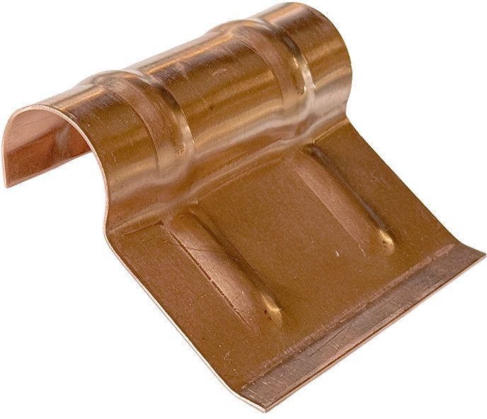 Schnee- und Eisstop 3/4" 408 zum überklemmen, 80 mm lang - Kupfer Spenglereihalbfabrikate