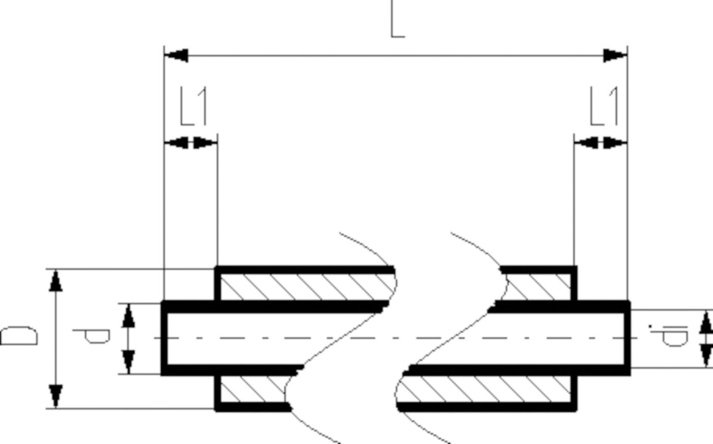COOL-FIT PE Rohr vorisol. à 5M 32x 75mm Isolation GF HE Schaum 738 174 108 - GF COOL-FIT 2.0