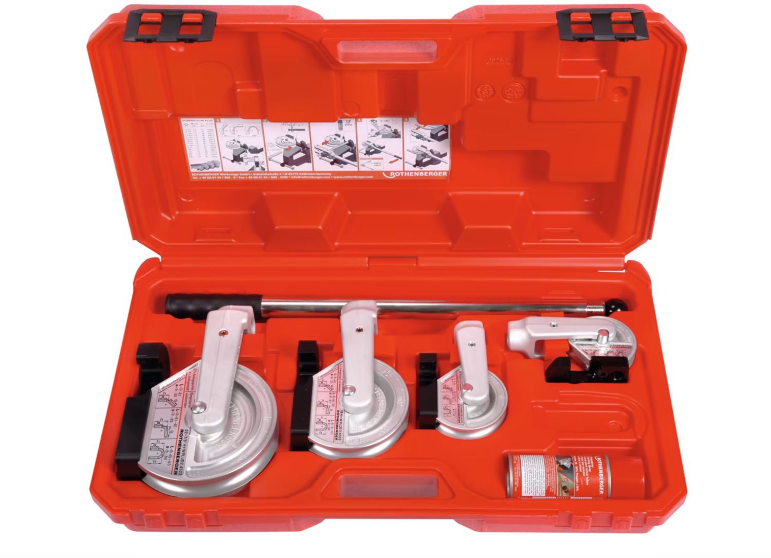 ROTHENBERGER ROBEND® H+W PLUS Biege-Set 24500, 12-15-18-22mm - Sanitärwerkzeuge