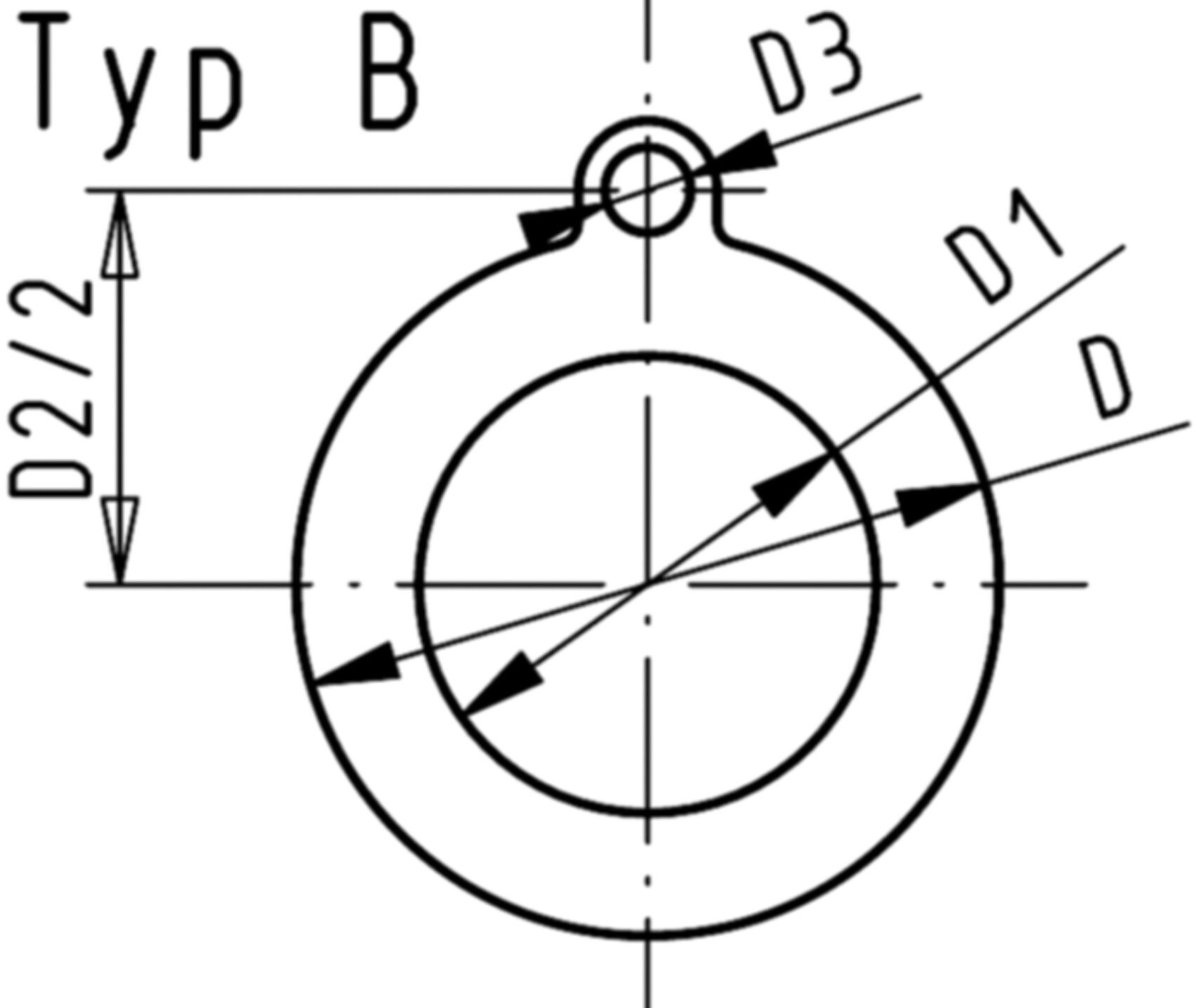 Flachdichtung z/Bundbuchsen 110 mm 748 400 314 - GF Hart PVC-U Formstücke