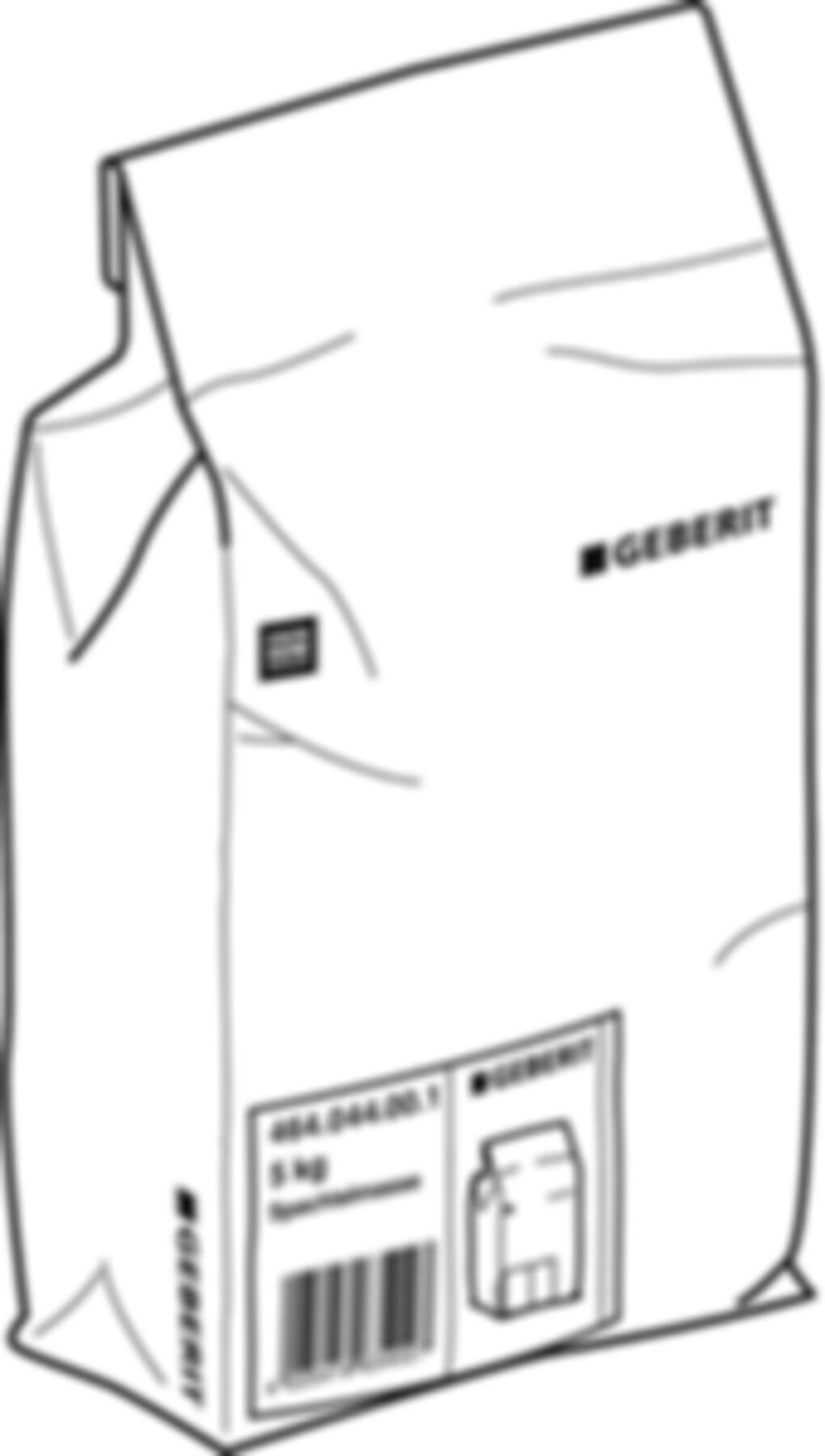 Spachtelmasse 5kg 464.044.00.1 Wasserfest, für Aquapaneel Pro - Geberit-Duofix