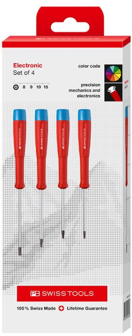 Schraubenziehersatz PB 8627.CBB, Profil: Torx® mit Bohrung - Schraubenzieher