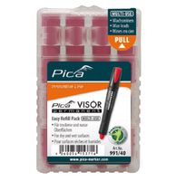 Pica Ersatzminen-Set Visor gelb, wasserfest, Pack à 4 Stk - Auszeichnen