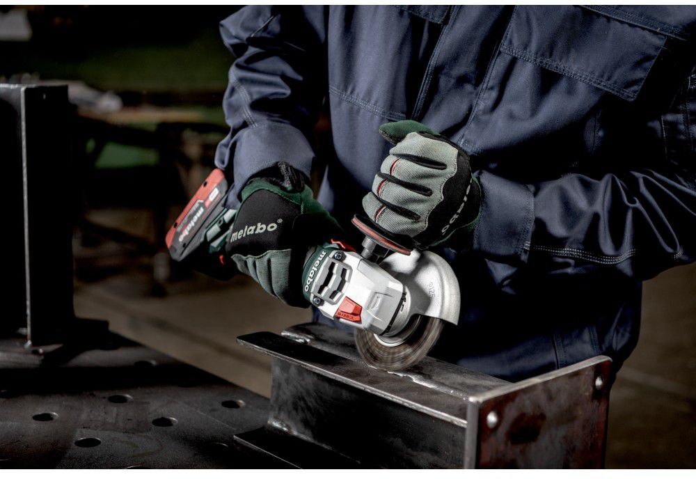 Akku-Winkelschleifer WB 18 LT BL 11-125 Quick 18V, Ø125mm, solo in metaBOX - Metabo Elektrowerkzeuge