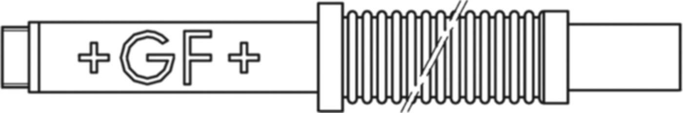 GEBEF Typ 1110 Aussengewinde Messing d 63mm - 2" 775 011 103 - GF GEBEF Gebäudeeinführung