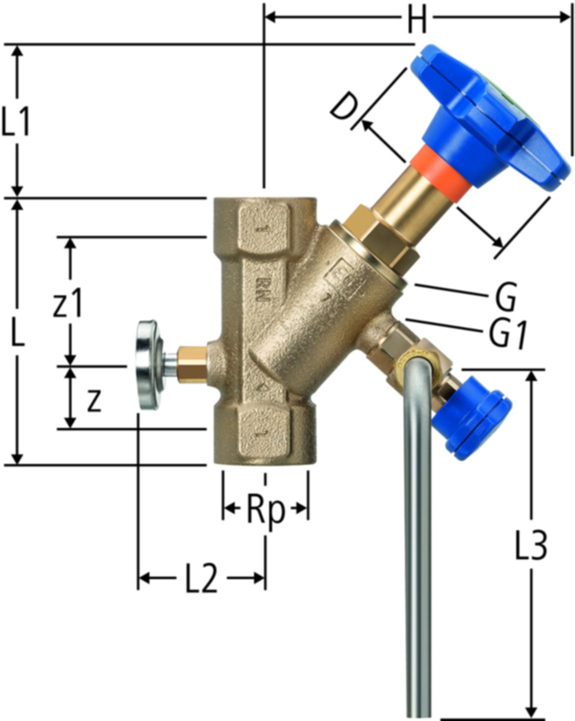 Schrägsitzventile NUSSBAUM