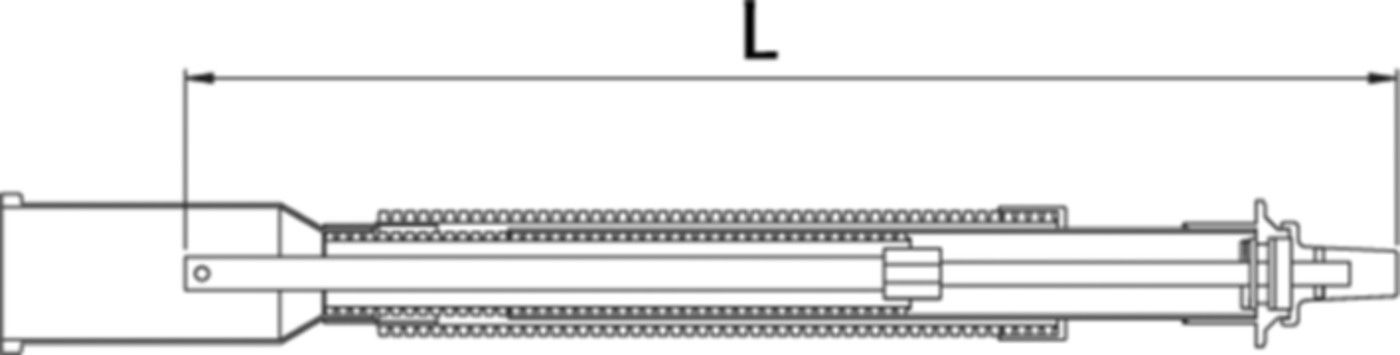 Einbaugarnitur teleskopisch zu 2004/4004 DN 65 Tele 1 - Wild Armaturen