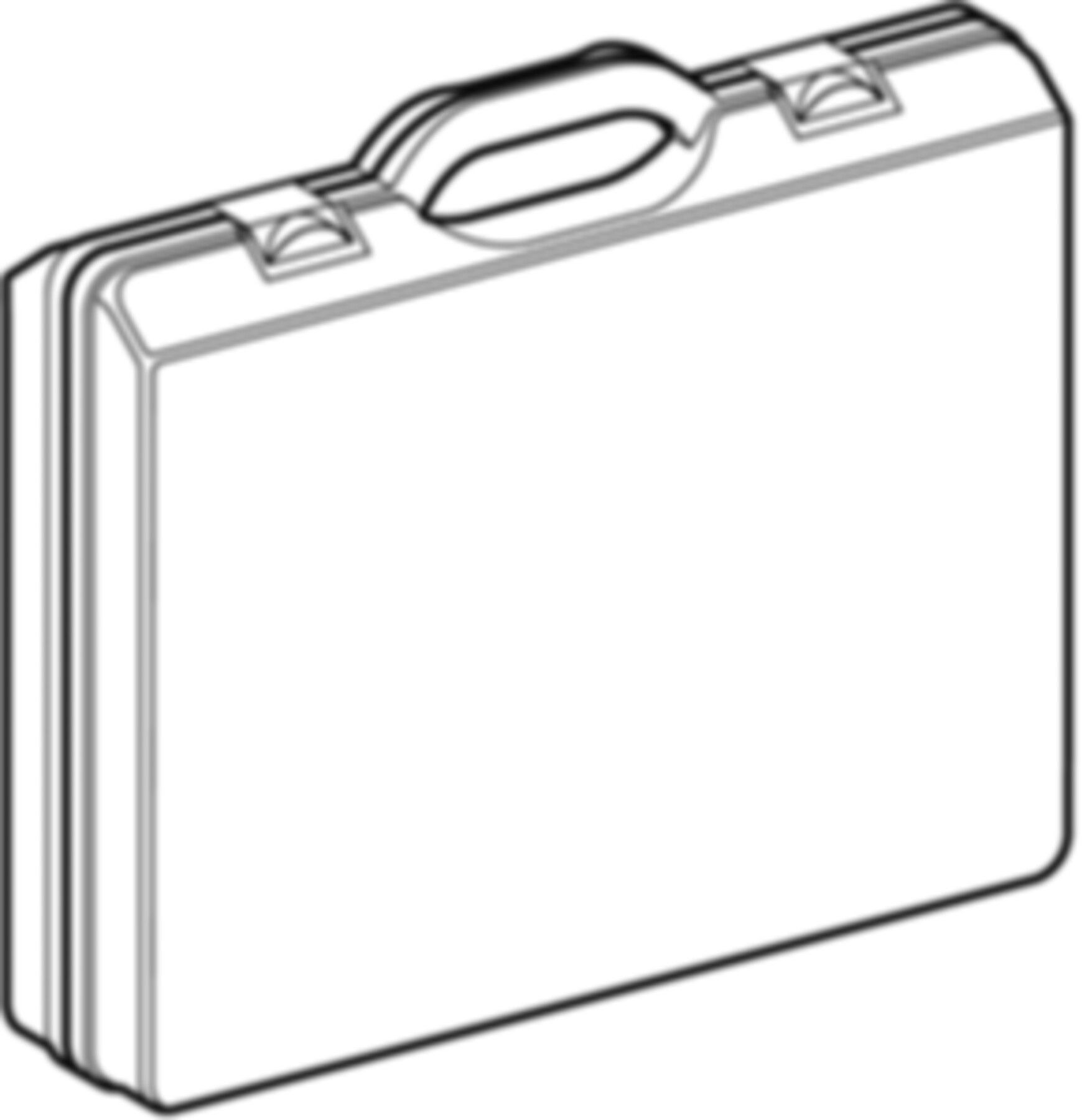 Koffer leer fur Einsatzbacken 359.062.00.1 - Geberit Werkzeuge und Zubehör