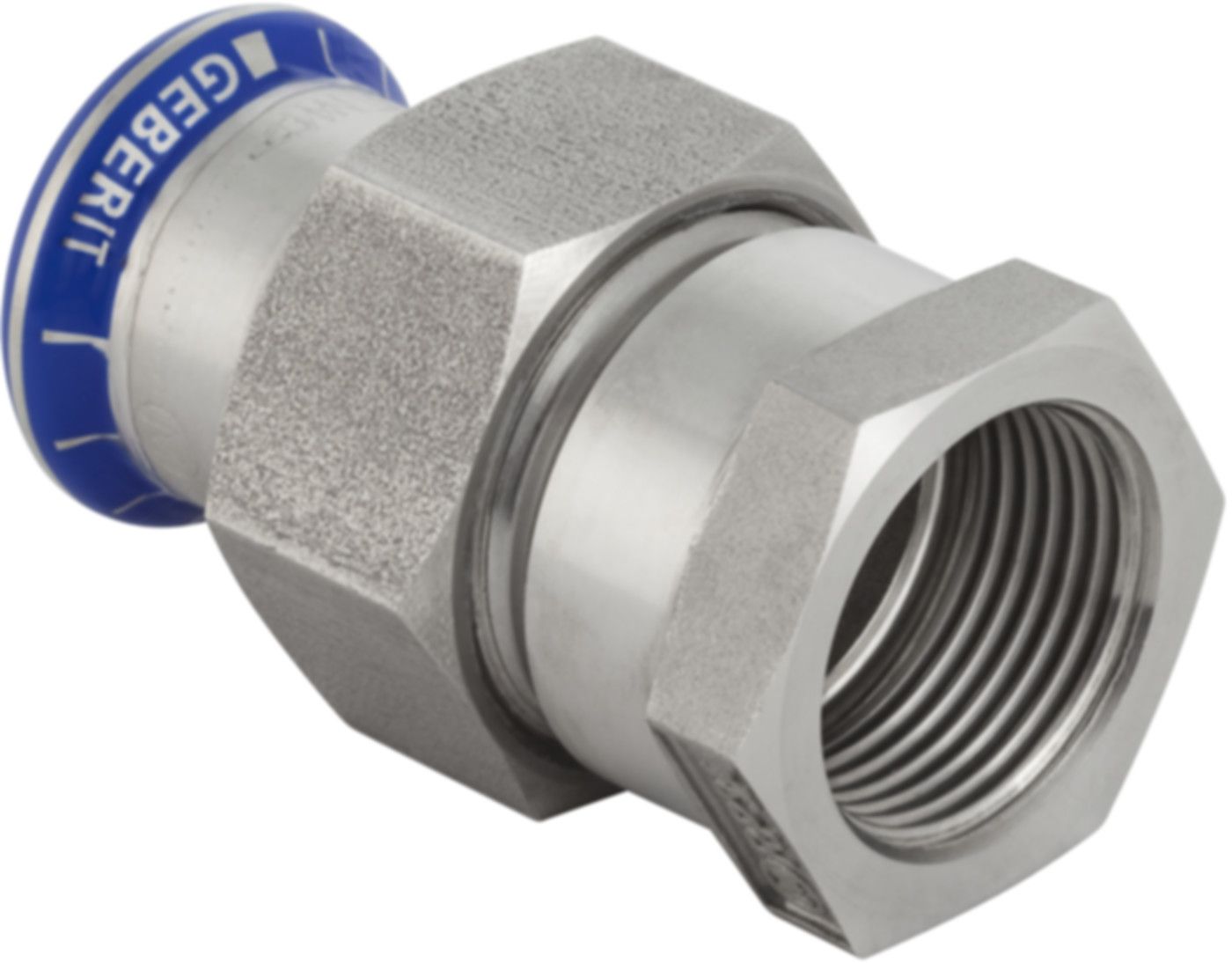 Übergang lösbar mit IG 22mm- 1" 35359 Überwurfmutter Edelstahl - Mapress-Sanitär-Presssystem-Formstücke