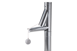 Wasserfalle mit Schwimmer 75 mm - Zink Spenglereihalbfabrikate