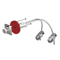 Anschliessgarnitur 600mm Inox 6-22/30x3 AF 280.095.037 / FE 73 Stahlseil verz. - AF Blitzschutz-Erdungszubehör