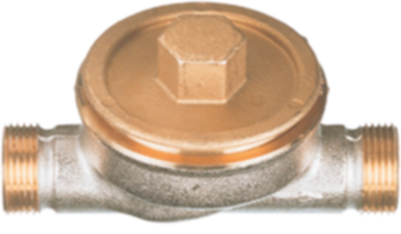 Einrohranschluss-Stück EAS f/Sensonic III AG für Verschraubung 1" L = 105 mm - ISTA - Wärme- / Wasserzähler