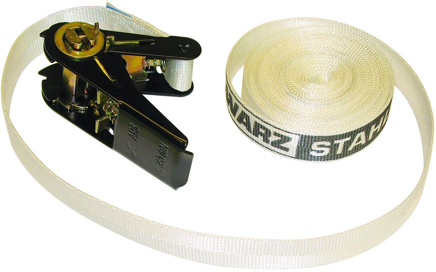 SCHWARZ STAHL Zurrgurte, 1tlg. L= 5m, B=25mm, 700daN - Hebewerkzeuge