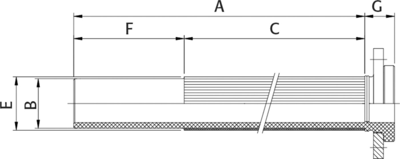 RMA Hauseinführung für Wasser PN 16 HEW Typ E d 90mm / DN 80 - Wild Gebäudeeinführung