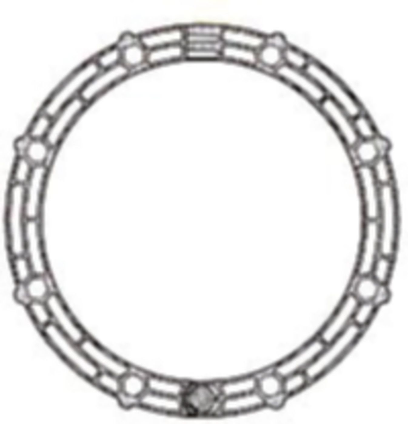 Dichteinsatz DN 200 aufklappbar Nr.1013 für Rohre 160mm* - RDS-Mauerdurchführung