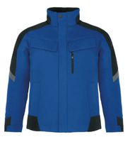 FHB LARS Arbeitsjacke royalblau-schwarz Gr. 5XL - Textilien