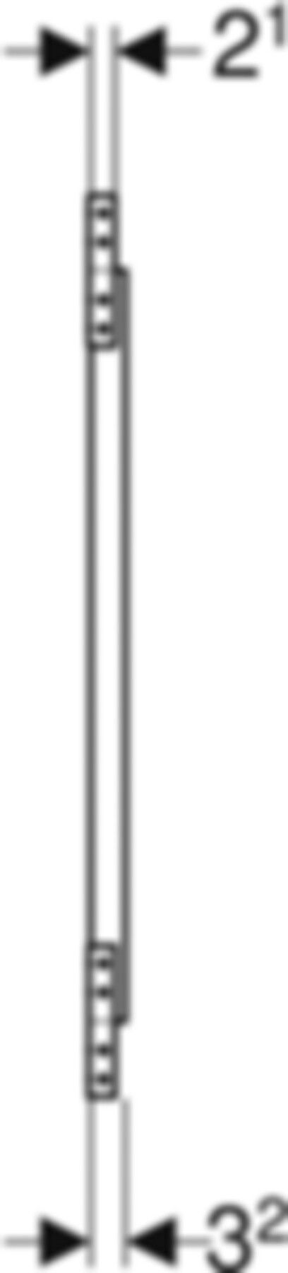 Montageplatte universell 111.899.00.1 50 x 65 x 3.2cm, nicht brennbar - Geberit-Duofix