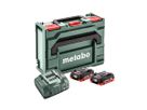 Basis-Set LiHD 4.0Ah 18V, LiHD, 2 x 4.0Ah, + Ladegerät im Karton - Metabo Maschinenzubehör