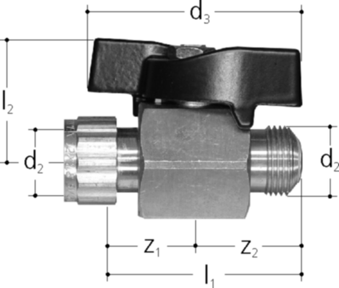 Absperrhahnen +GF+ JRG Sanipex